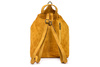 Mustard Italian Stylish Women's Leather Suede Backpack A4 W14.