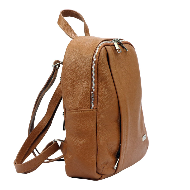 Roomy Women's Backpack Made of Genuine Leather MiaMore