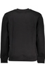 CALVIN KLEIN MEN&#39;S BLACK ZIPLESS SWEATSHIRT