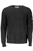 CALVIN KLEIN MEN&#39;S BLACK SWEATER