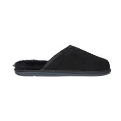 Home men's natural sheepskin slippers