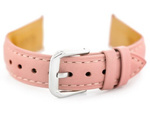 W94 leather watch strap - light pink - 18mm