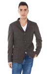 CALVIN KLEIN MEN&#39;S CLASSIC JACKET BROWN