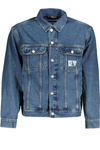 CALVIN KLEIN MEN&#39;S BLUE SPORTS JACKET