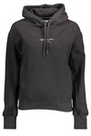 CALVIN KLEIN SWEATSHIRT WITHOUT ZIP WOMAN BLACK