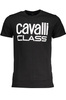 CAVALLI CLASS HERREN-KURZARM-T-SHIRT SCHWARZ