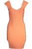 GUESS MARCIANO KURZES KLEID FRAU ORANGE