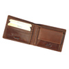 EL FORREST Men's Foldable Leather Wallet with RFID