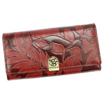 skóra naturalna + Women's eco-leather wallet Gregorio HL-100