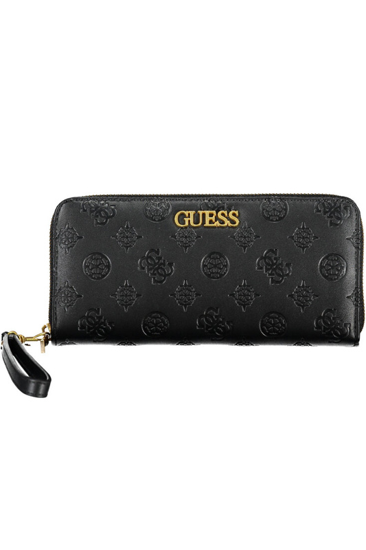 GUESS JEANS WOMEN'S WALLET BLACK