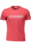 NAPAPIJRI MEN&#39;S RED SHORT SLEEVE T-SHIRT