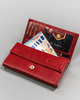 Leather wallet RFID PETERSON PTN RD-08-GCL