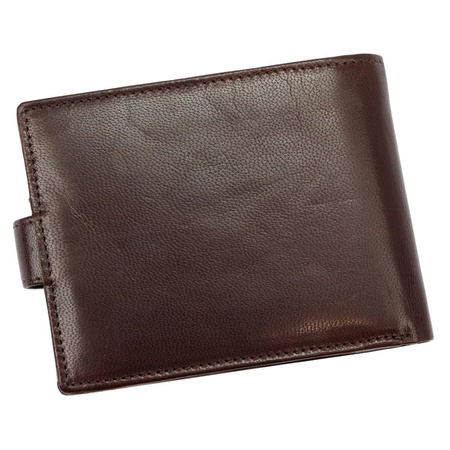 Men's genuine leather wallet EL FORREST 545-28 RFID