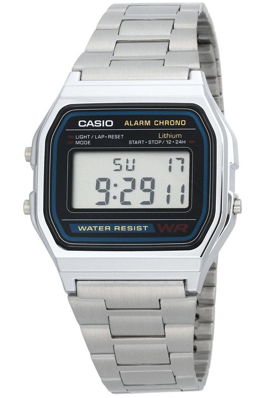 Zegarek marki Casio model A158W_M kolor Szary. Akcesoria Dla obu płci. Sezon: Cały rok