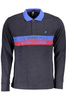 US GRAND POLO MEN&#39;S LONG SLEEVED POLO SHIRT BLUE