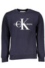 CALVIN KLEIN HERREN-SWEATSHIRT BLAU MIT REISSVERSCHLUSS