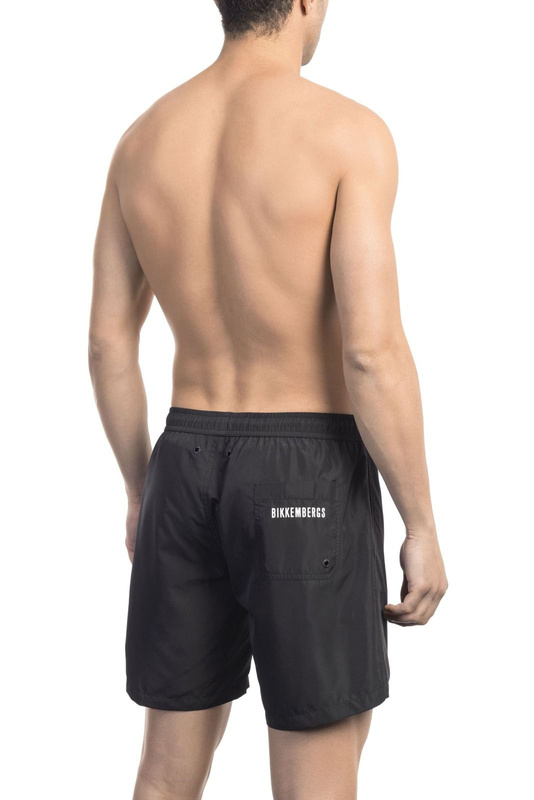 Costume de baie Marke Bikkembergs Beachwear Modell BKK1MBM11 Farbe Negru. Imbracaminte Barbat. Saison: