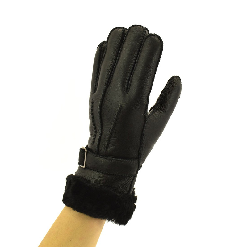 Fünf-Finger-Leder-Isolierhandschuhe