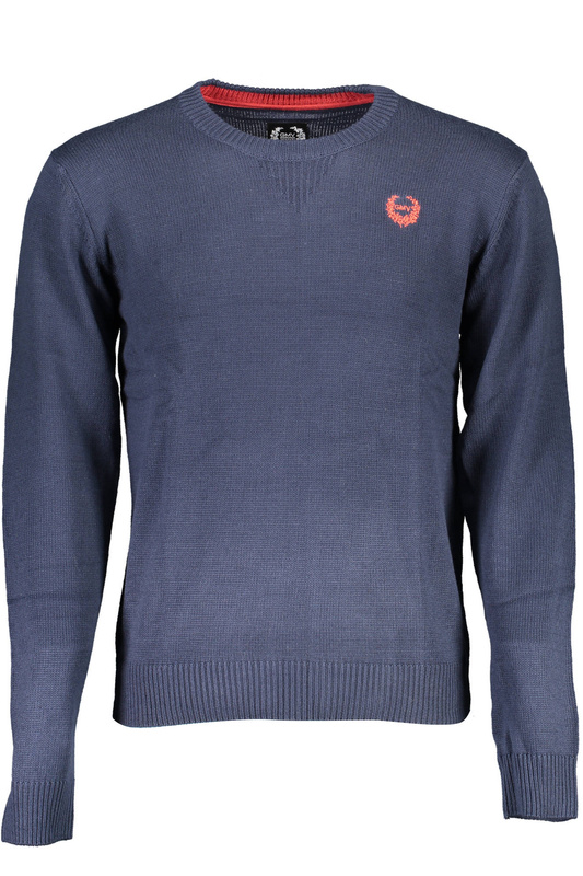 GIAN MARCO VENTURI MEN&#39;S BLUE SWEATER