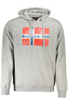 NORWEGEN 1963 GRAUES REIßVERSCHLUSS-SWEATSHIRT FÜR HERREN