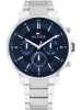 Stilvolle Herrenuhr mit Datum TOMMY HILFIGER