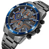 Graphite elegant men's watch bracelet large solid Perfect CH02M