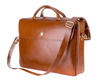 Elegant shoulder laptop bag Felice Gold Dulce