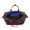 Duffle bag for men and women Colorful Miami by DUDU in genuine leather with handles, detachable shoulder strap and zipper. Travel designer bag versatility and functionality.