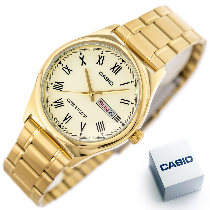 Men's watch made of stainless steel by Casio