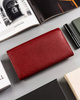 Leather wallet RFID PETERSON PTN RD-08-GCL