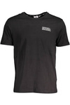 FILA BLACK MAN SHORT SLEEVE T-SHIRT