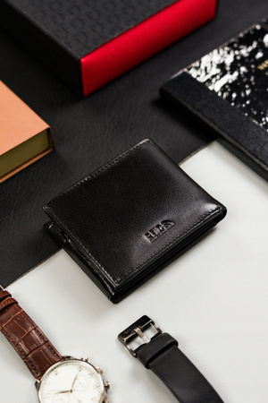 Leather wallet RFID PETERSON PTN 366.01