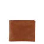 Spacious men's leather wallet, Lumberjack