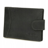 Leather case for documents business cards business card holder RFiD black C85