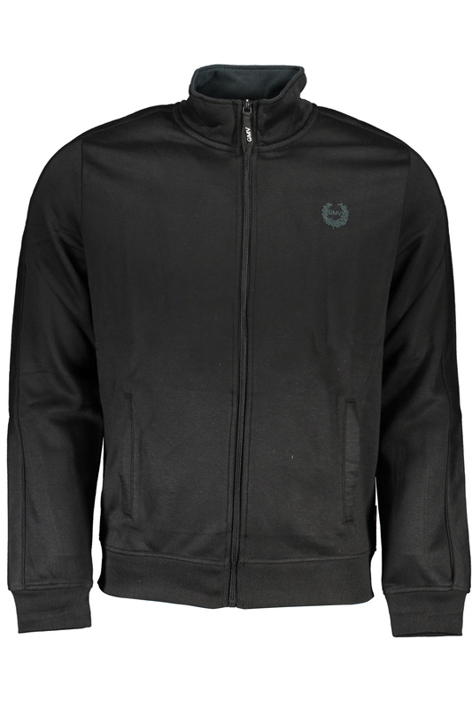 GIAN MARCO VENTURI HERREN-SWEATSHIRT MIT SCHWARZEM ZIP