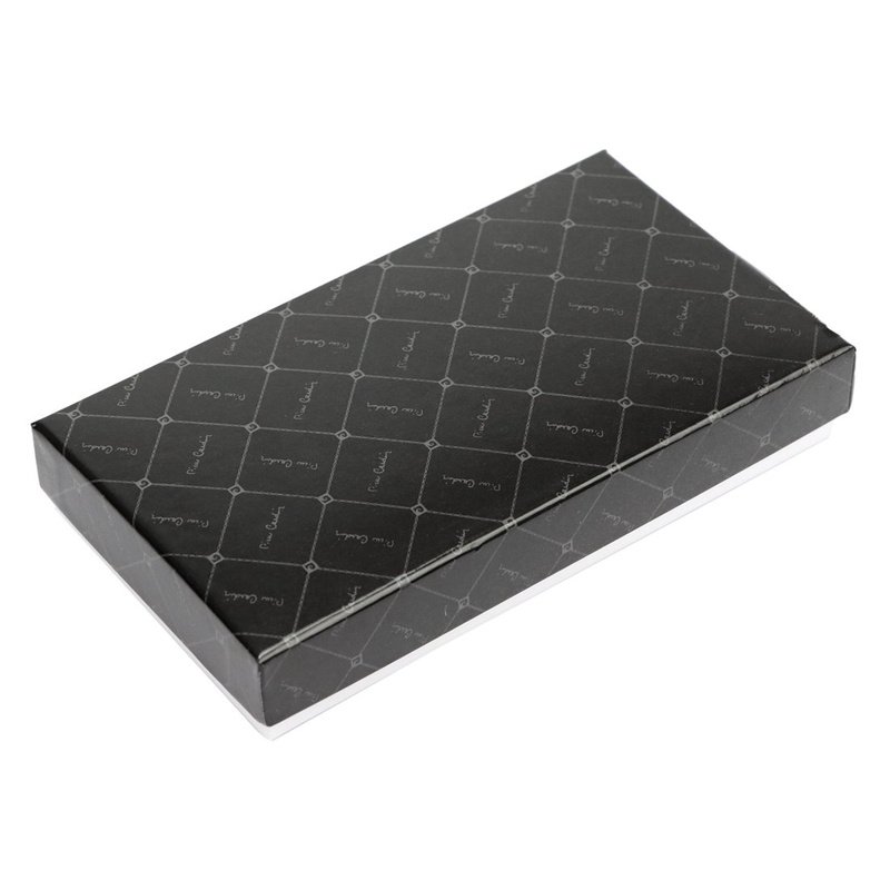 A spacious women's wallet with a logo by Pierre Cardin