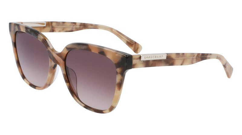 SUNGLASSES LONGCHAMP WOMAN LO644S102 (Szkło/Zausznik/Mostek) 53/16/140 mm)