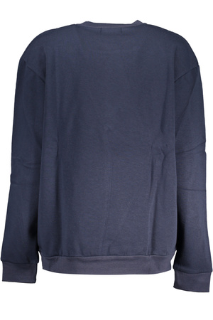 CAVALLI CLASS DAMEN-SWEATSHIRT MIT REISSVERSCHLUSS BLAU