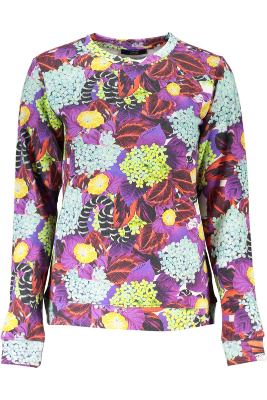 CAVALLI CLASS WOMEN&#39;S SWEATSHIRT WITHOUT ZIP PURPLE