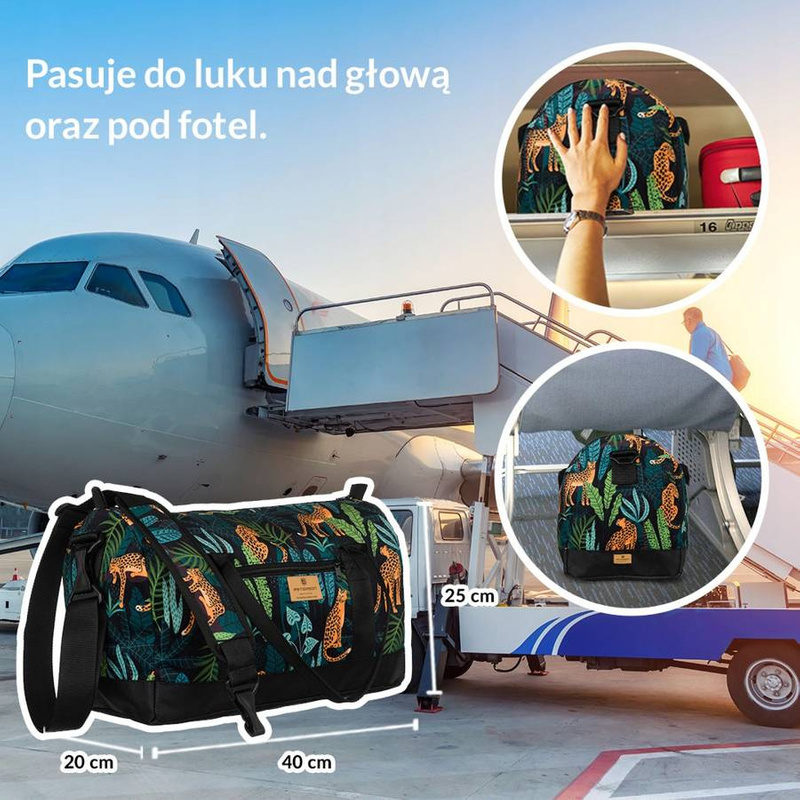 Polyester travel bag PETERSON PTN TP-26