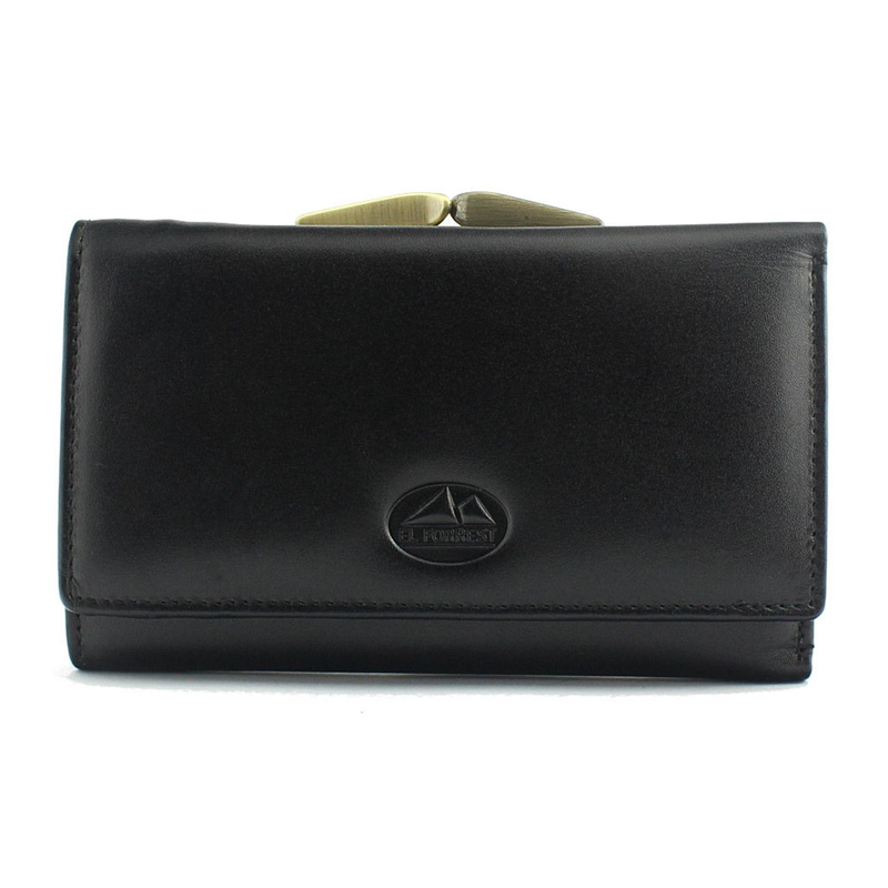 Women's genuine leather wallet EL FORREST 948-480 RFID