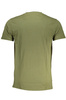 CAVALLI CLASS GREEN MEN&#39;S SHORT SLEEVED T-SHIRT