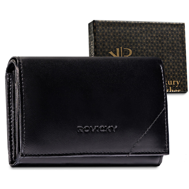 Leather women wallet ROVICKY R-RD-38-GCL