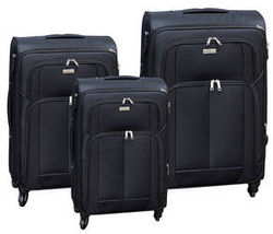 Zestaw walizek PTN 5209-SET Black+Black