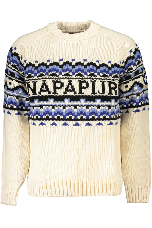 NAPAPIJRI MEN&#39;S WHITE SWEATER