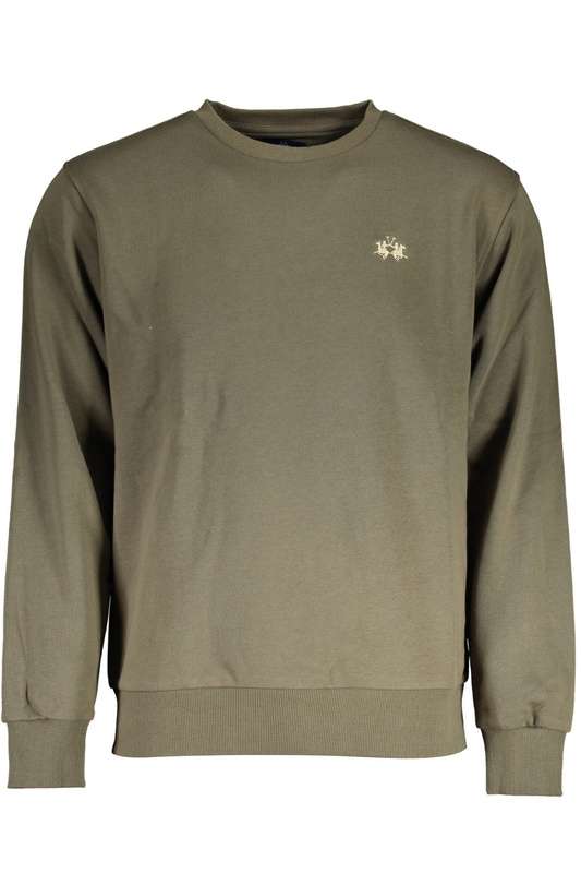 LA MARTINA SWEATSHIRT WITHOUT ZIP GREEN MAN