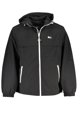 TOMMY HILFIGER MEN&#39;S BLACK SPORTS JACKET