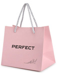 Gift bag - PERFECT - pink