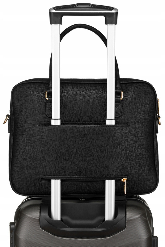 Leatherette laptop bag PETERSON PTN 1101