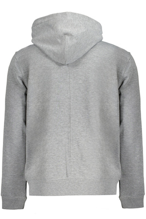 CALVIN KLEIN MEN&#39;S ZIP-UP SWEATSHIRT GREY